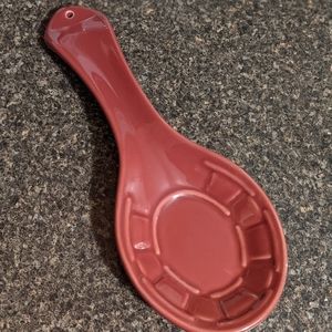 Longaberger Woven Traditions Spoon Rest - Paprika